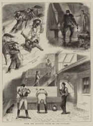 Mit der Vorhut der Russen